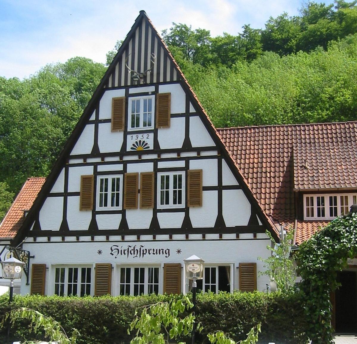 Landhaus Hirschsprung Detmold Bagian luar foto